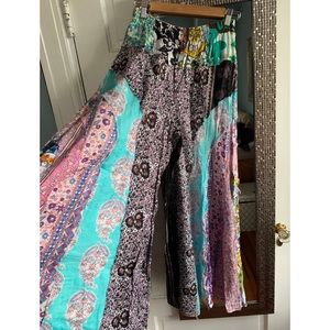 Funky Bohemian Quilted Pants